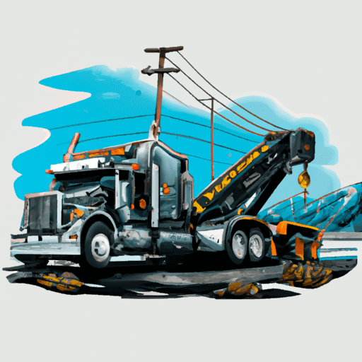 BIG RIG TOWING SERVICES digital art, trending on artstation, hd